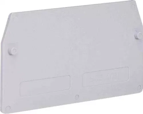 SCB/4/PT/GR, торцевой изолятор серый для SCB.5 DKC ZSB301GR