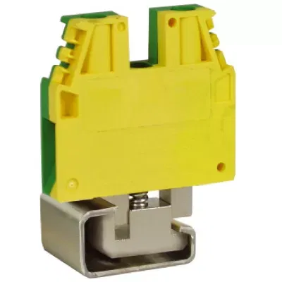 TEC.6/D, зажим для заземления желт.зелен 6 кв.мм DKC ZTE120