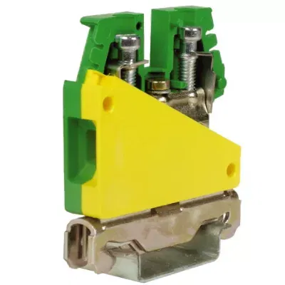TE.10/O, зажим для заземления желт.зелен 10 кв.мм DKC ZTO500