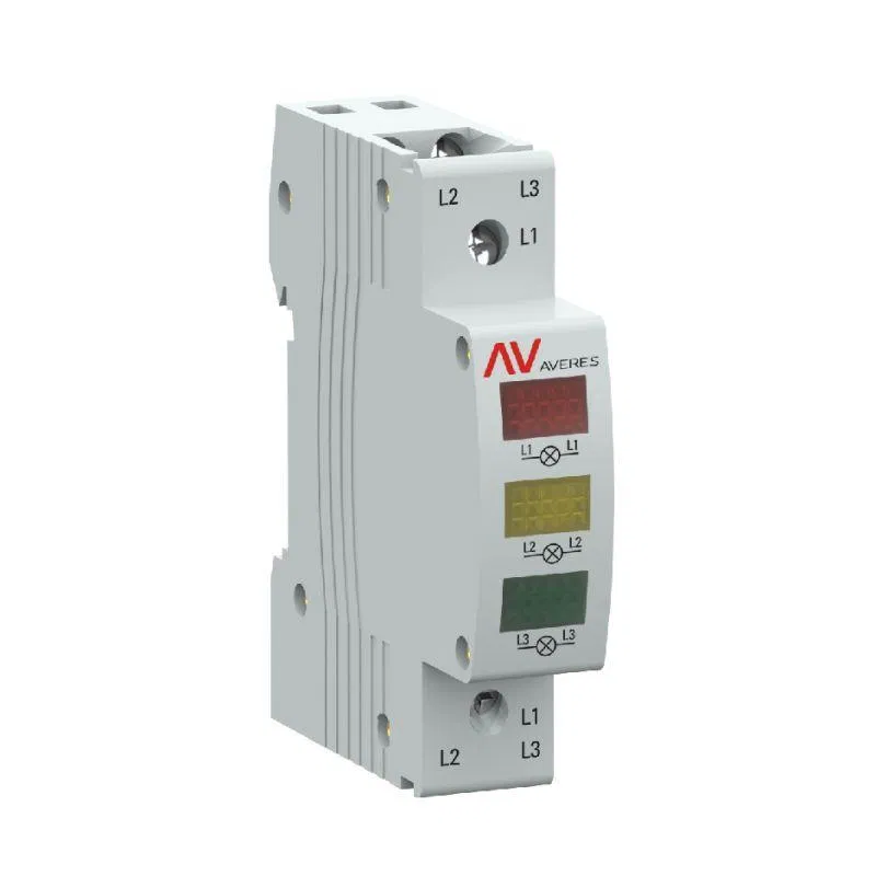 Индикатор напряжения трехфазный AV-L EKF av-l-3ph-averes