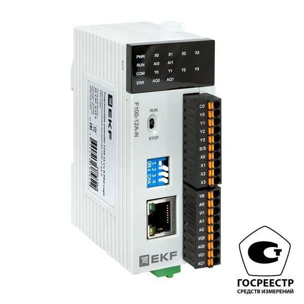 Контроллер программируемый F100 12 в/в N PRO-Logic (с поверкой) EKF F100-12A-N-V