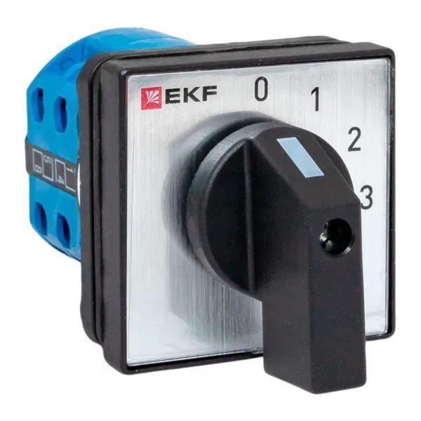 Переключатель кулачковый ПК-1-121 1п 10А "0-1-2-3" IP65 EKF pk-1-121-10-65