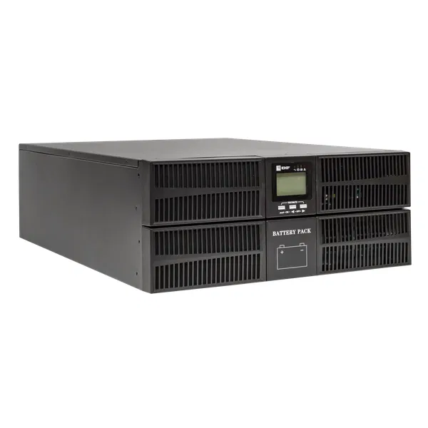 Источник бесперебойного питания двойн. преобразования E-Power SW900G4 10000В.А/10кВ 1ф для монтажа в стойку 230В с АКБ 16х12В 9А.ч EKF SW901G4-RT-B