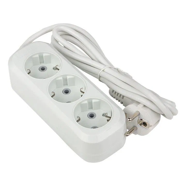 Удлинитель 3х3м с заземл. 16А IP20 Эксперт 3.0кВт ПВС 3х1 PROxima EKF UBA16-310-3-03