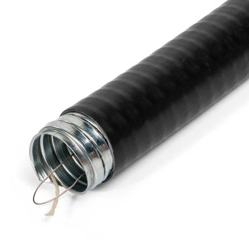 Металлорукав толстостенный МГ HEAVY DUTY 15 с протяжкой (уп.50м) Fortisflex 88403