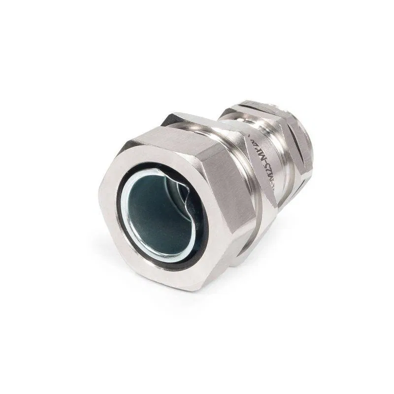 Ввод кабельный для металлорукава ВК-М25(8-16мм)-МР20 INOX нерж. сталь Fortisflex 89111