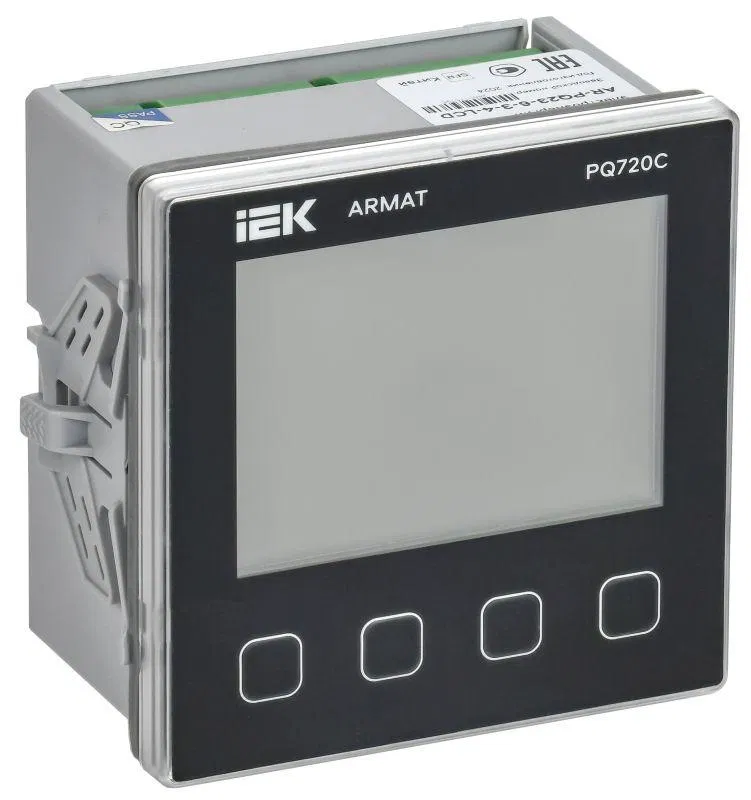 Анализатор качества электроэнергии PQ720C ARMAT IEK AR-PQ23-6-3-4-LCD