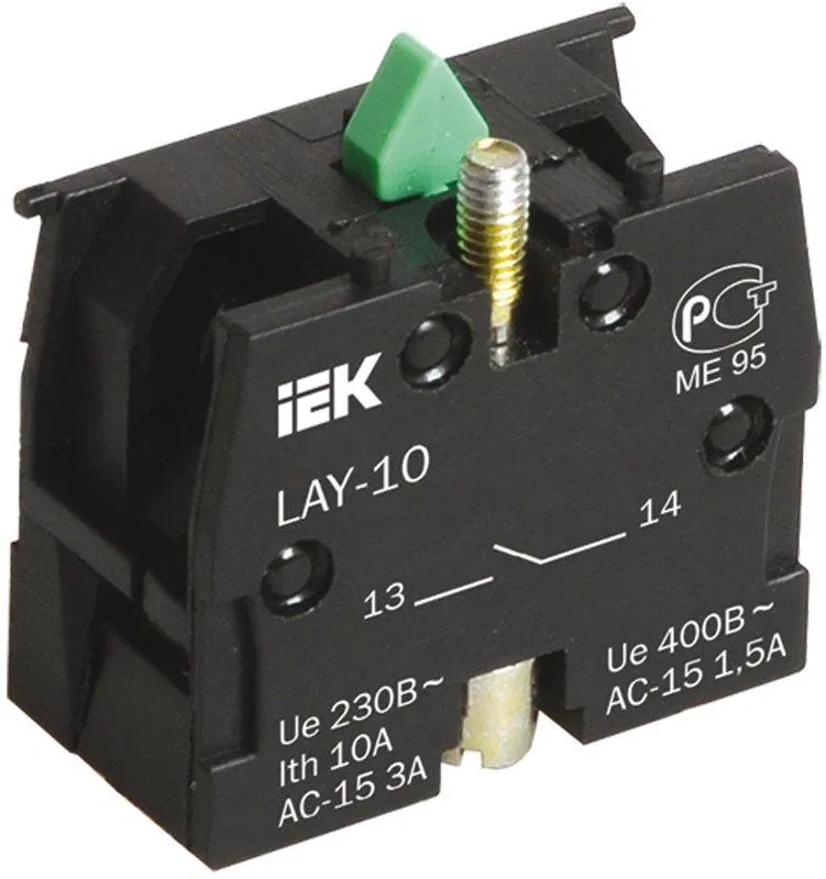 Блок контактный 1з для LAY5 KARAT IEK BDK21