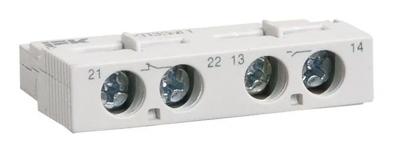 Контакт дополнительный 1НО+1НЗ ДКП32-11 KARAT IEK DMS11D-AE11