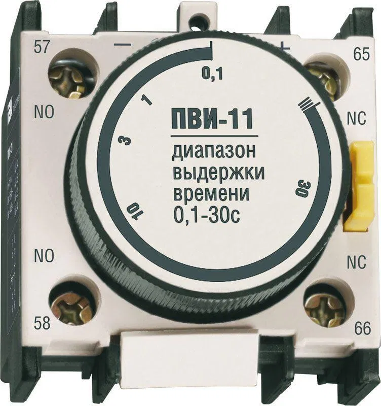 Приставка ПВИ 11 0.1-30сек 1НО+1НЗ KARAT IEK KPV10-11-1