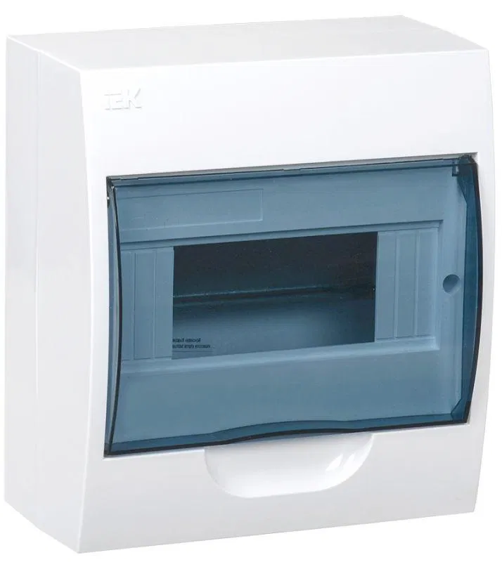 Корпус навесной ЩРН-П-8 Krepta 3 IP41 пластик. бел. IEK MKP12-N-08-40-20