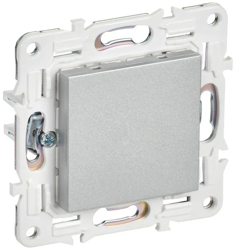Заглушка с суппортом SKANDY SK-C01S серебр. IEK SK-PL10-K23