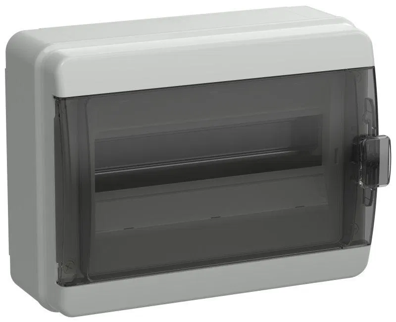 Корпус КМПн-12 TEKFOR IP65 черн. прозр. дверь пластик. IEK TF5-KP72-N-12-65-K03-K02