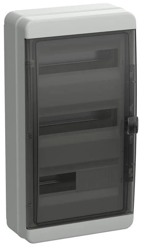 Корпус КМПн-36 TEKFOR IP65 черн. прозр. дверь пластик. IEK TF5-KP72-N-36-65-K03-K02