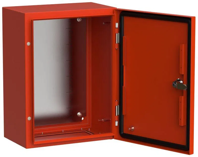 Корпус ЩМП-40.30.20 TITAN 5 УХЛ1 IP66 метал. RAL3020 IEK TI5-13-N-040-030-020-66