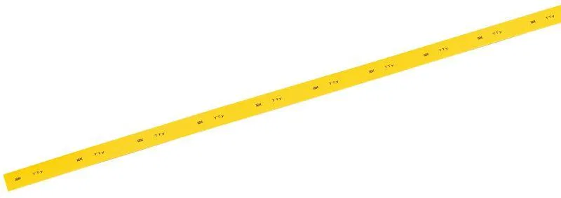 Трубка термоусадочная ТТУ нг-LS 4/2 желт. 1м IEK UDRS-D4-1-K05