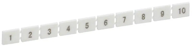 Маркировка для СМК серии 222-41ХХ (уп.50шт) IEK UKZ20D-41XX-MK