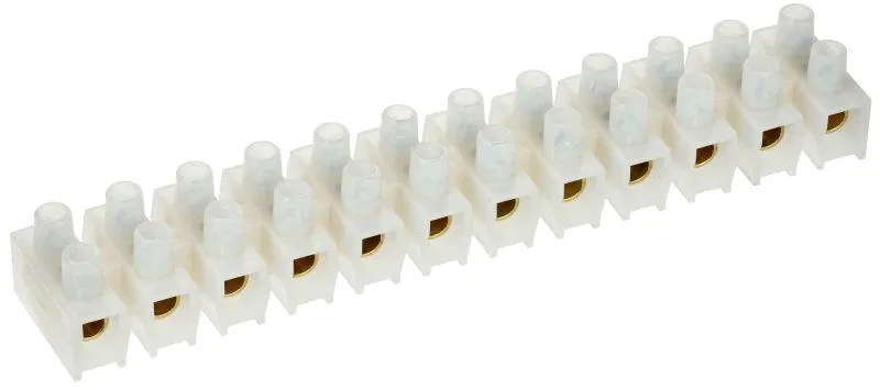 Колодка клеммная ЗВИ-100 10-25кв.мм 12 пар IEK UZV3-100-25