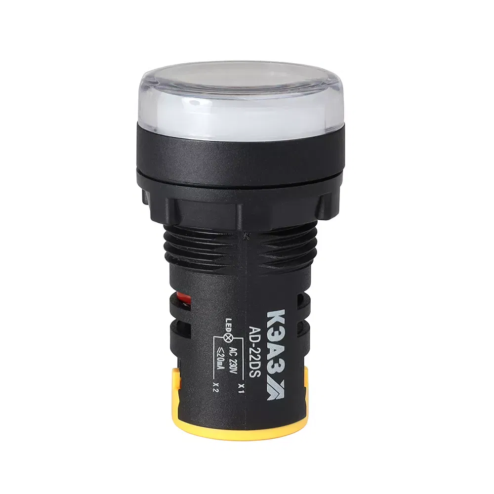 Лампа AD22DS(LED) матрица 22мм 230В бел. КЭАЗ 238572