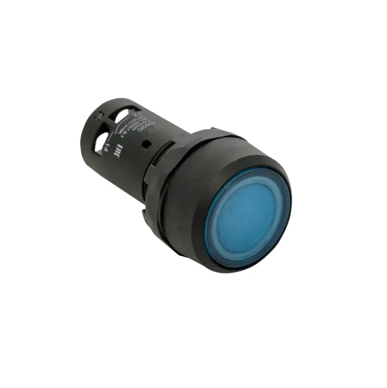 Кнопка с подсветкой OptiSignal Compact D22 С7-PL-M610 син. 1НО 230В AC XB7NW36M1 КЭАЗ 362103