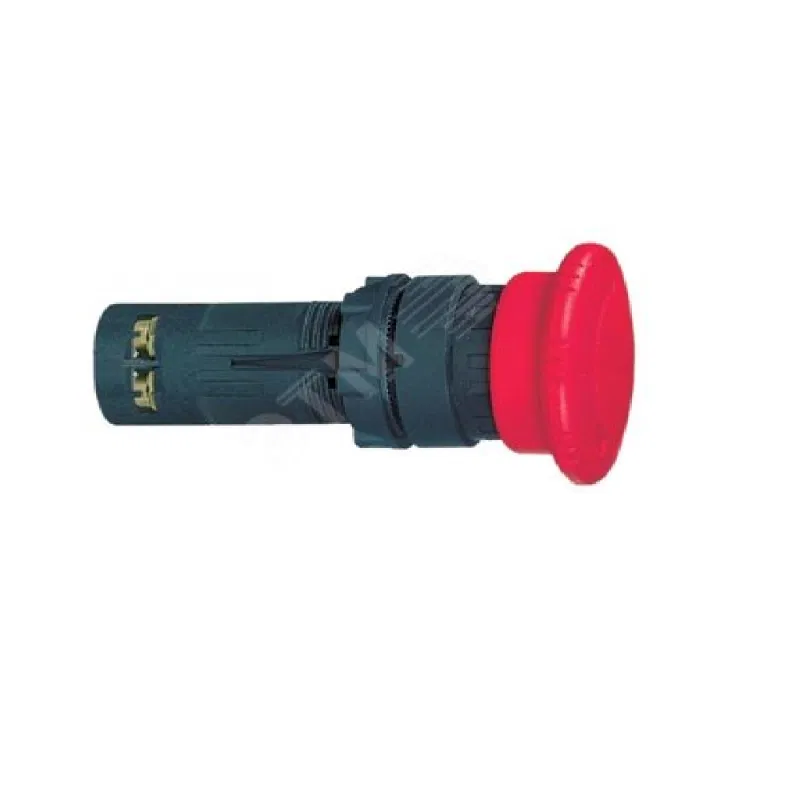 Кнопка грибовидная OptiSignal Compact D22 С7-PM-311 зел. 1НО+1НЗ КЭАЗ 362125