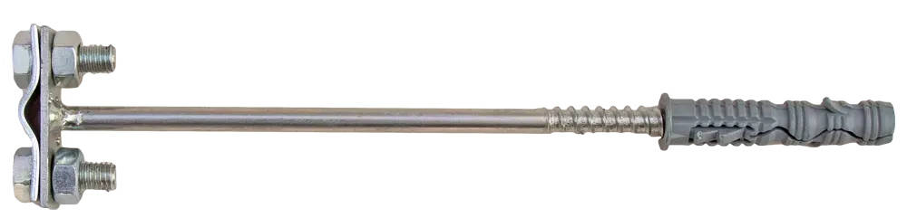 Фасадный держатель 180 мм c дюбелем KM61 KM GROM