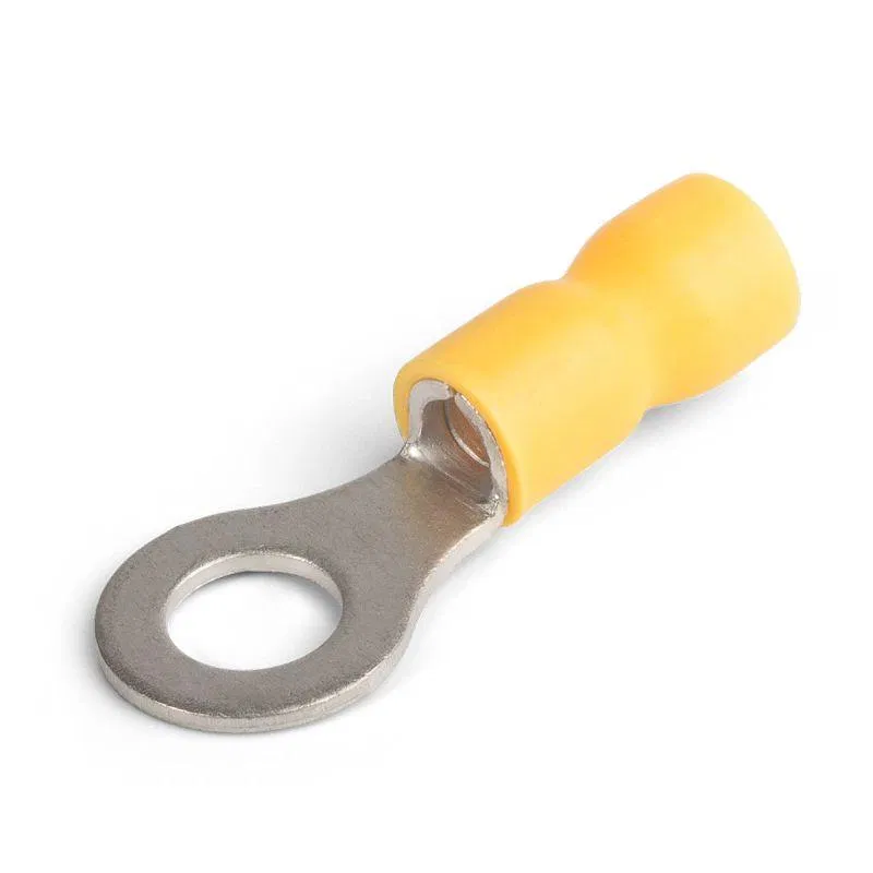 Наконечник кабельный кольцевой изолированный НКИ 6.0-6 EasyFix КВТ 90897
