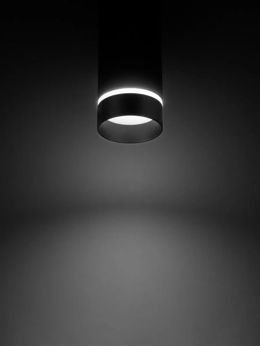 Светильник-спот поворотный LED, 7 Вт, 230 В, 50 Гц, 4000К, IP20, "Вероника", черный, TDM