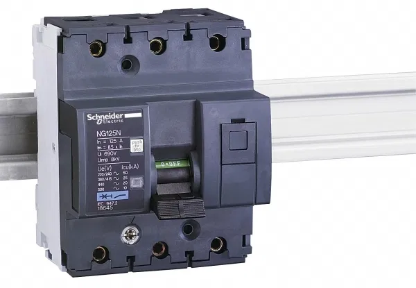 Выключатель автоматический модульный 3п C 25А 25кА NG125N Schneider Electric 18635