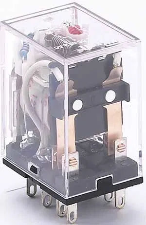 Промежуточное реле 2 конт. с инд. LED 5А 220В AC ПР- Schneider Electric 23215DEK