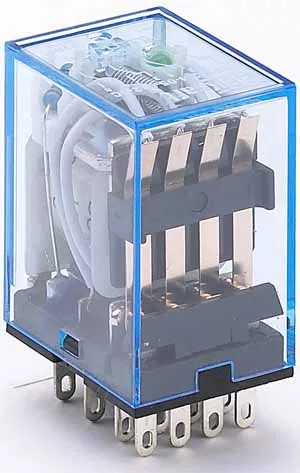 Промежуточное реле 4 конт. с инд. LED 5А 12В DC ПР-1 Schneider Electric 23229DEK