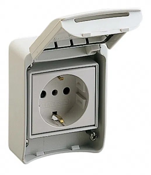 Быт. Розетка Для Kedra Ip65 2П+Т 16А Нем 81141 Schneider Electric
