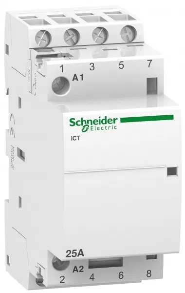 Контактор мод. iСТ Acti9 25А 4п 4НО 230/240В Schneider Electric A9C20834
