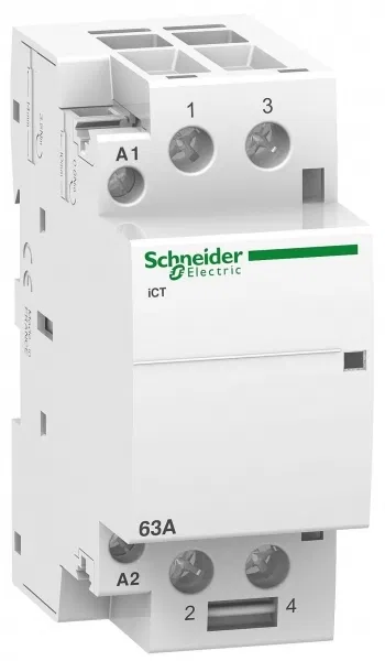 Контактор мод. iСТ Acti9 63А/2п 2НО 230/240В Schneider Electric A9C20862