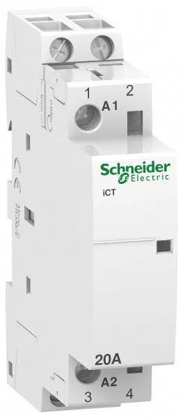 Контактор мод. iCT20А 2НО 230/240В АС Schneider Electric A9C22722