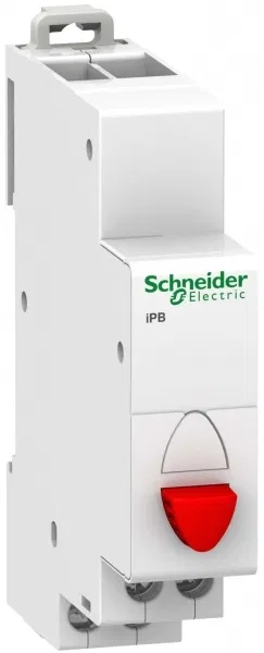 Кнопка управления iPB красн. 1НЗ Schneider Electric A9E18031