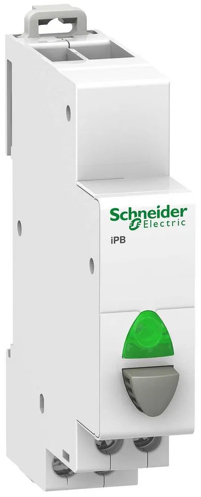 Кнопка управления iPB 1НЗ 12-48В красн. индикатор сер. Schneider Electric A9E18039