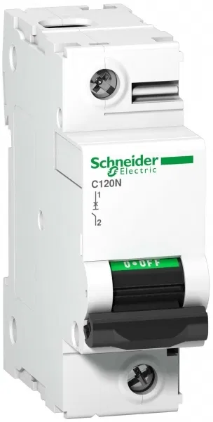 Выключатель автоматический модульный 1п C 125А C120N Schneider Electric A9N18359
