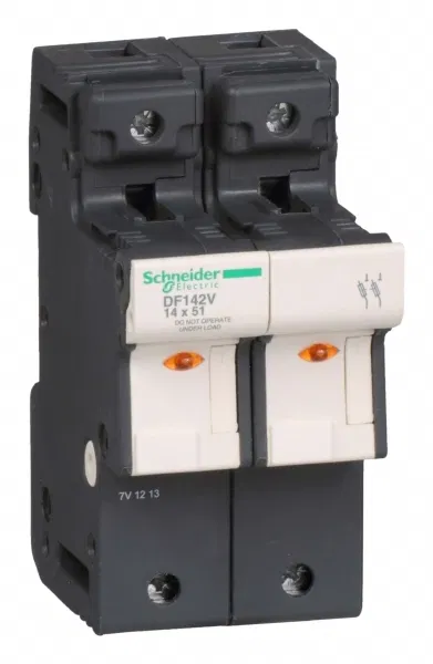 Разъединитель-предохранитель 50А с указателем срабатывания 2P 14х51 Schneider Electric DF142V