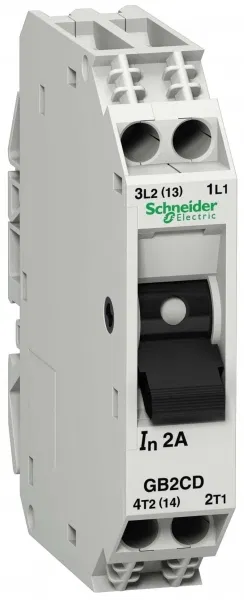 Выключатель авт. с комбинир. расцеп. 1п 1А Schneider Electric GB2CD06