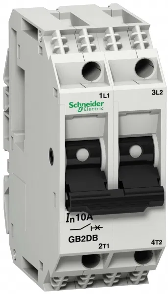 Выключатель авт. защиты двиг. GB2 2п 16А Schneider Electric GB2DB21