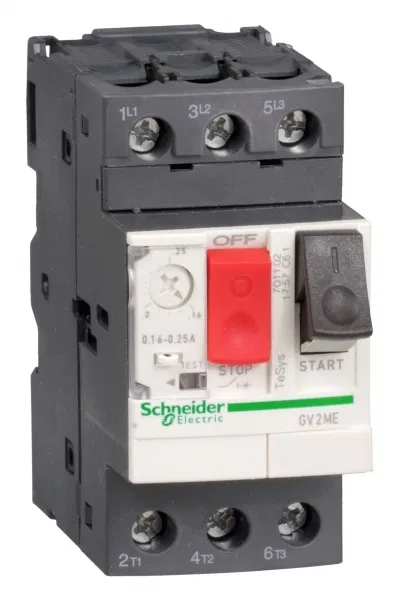 Выключатель авт. защиты двиг. ME04 (0.4-0.63А) Schneider Electric GV2ME04