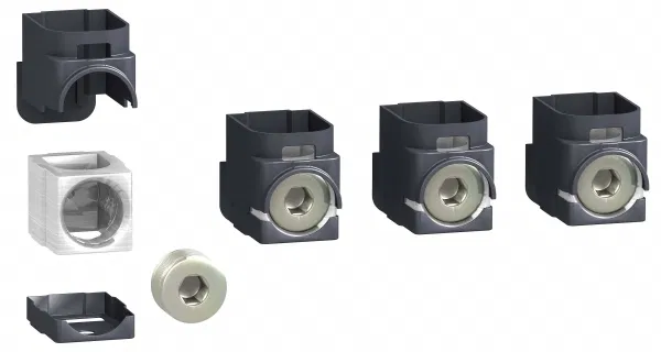 Комплект клемм. защелк. до 250А 25-95кв.мм алюм. (уп.4шт) Schneider Electric LV429228