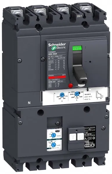 Выключатель авт. 4п 4т TM200D VIGI MH NSX250B Schneider Electric LV431961