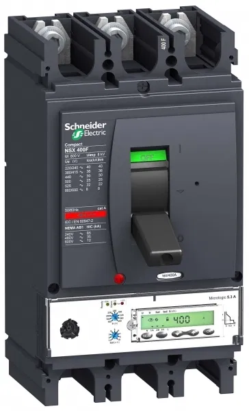 Выключатель авт. 3п NSX400F Micrologic 5.3А 400А Schneider Electric LV432678