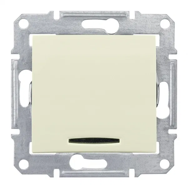 Выкл. С Синей Подсв., Беж. SDN1400147 Schneider Electric