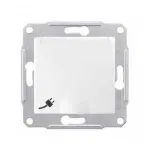 Механизм розетки 1-м СП Sedna IP44 с защ. крышкой защ. шторки с заземл. бел. Schneider Electric SDN3100321