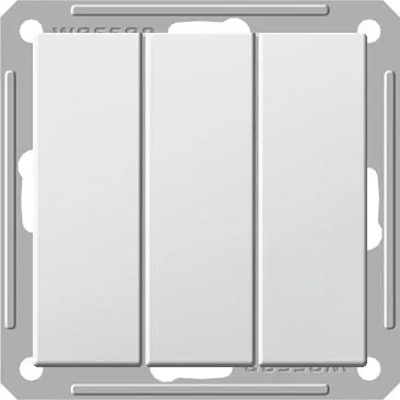 Выключатель 3-кл. СП W59 16А IP20 без рамки бел. Schneider Electric VS0516-351-1-86 (ВС0516-351-1-86)