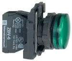 Лампа сигнальная 22мм 230-240В зел. Schneider Electric XB5AVM3