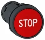 Кнопка 22мм 1НЗ "STOP" красн. Schneider Electric XB7NA4234